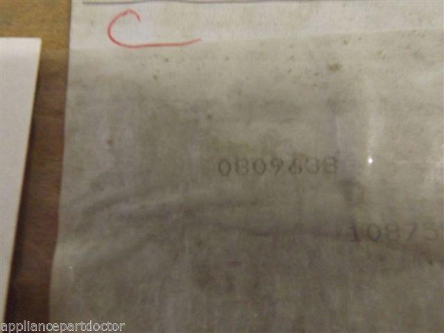 Amana Dryer 0809638 Tub Gasket And Wire NEW IN BOX Amana Dryer 0809638 Tub Gasket And Wire NEW IN BOX